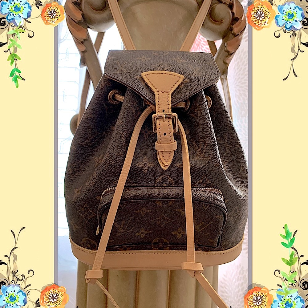 🌺LOUIS VUITTON MINI MONTSOURIS BACKPACK🌺